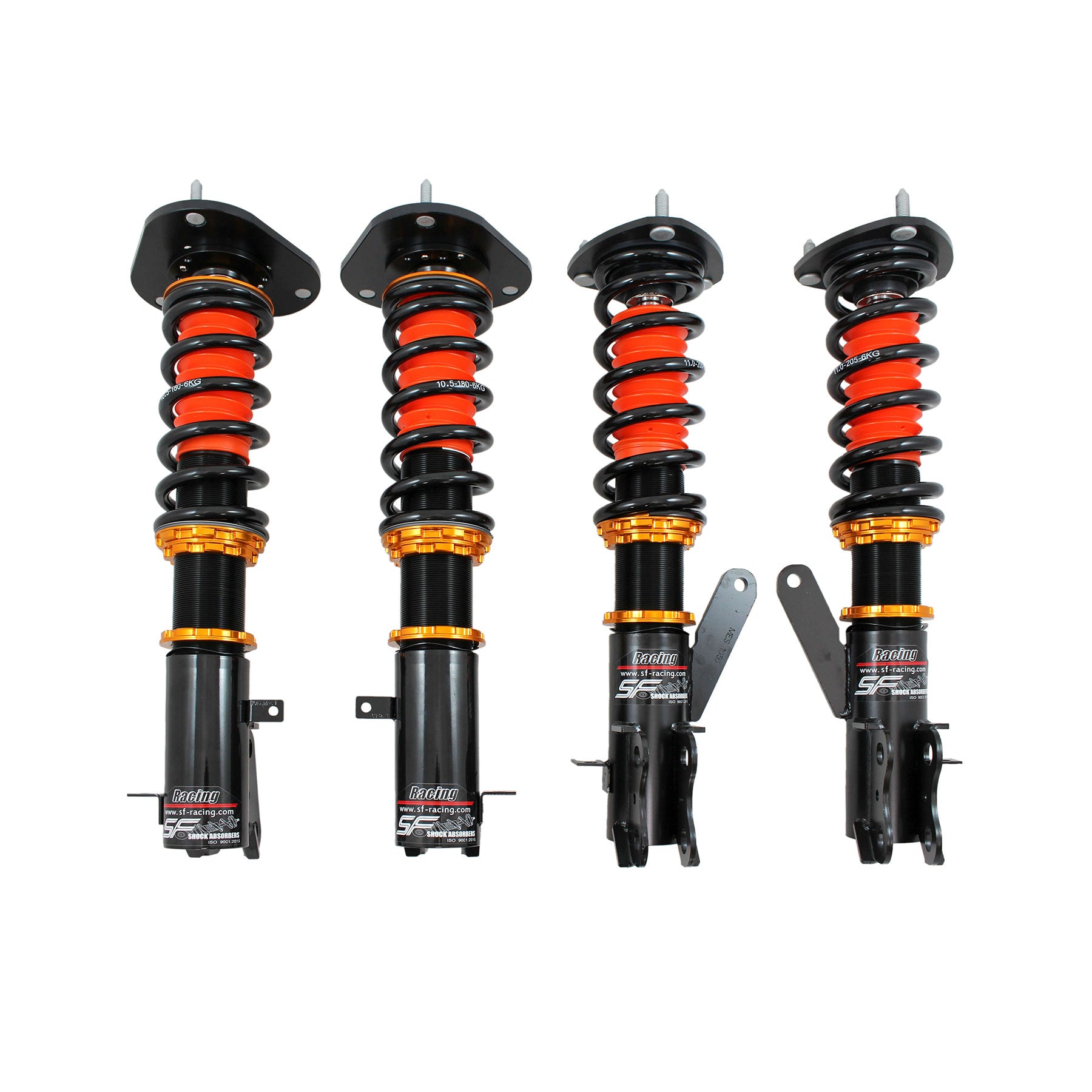 SF Racing Sport Coilovers (True Rear) for 1983-1987 Toyota Corolla RWD (AE85/AE86)