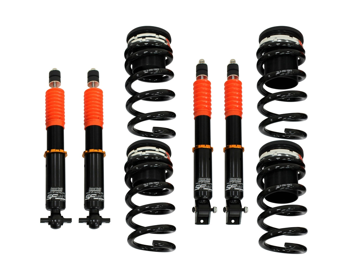 SF Racing Track Coilovers for 1979-1992 Mercedes-Benz S-Class (W126/C126)