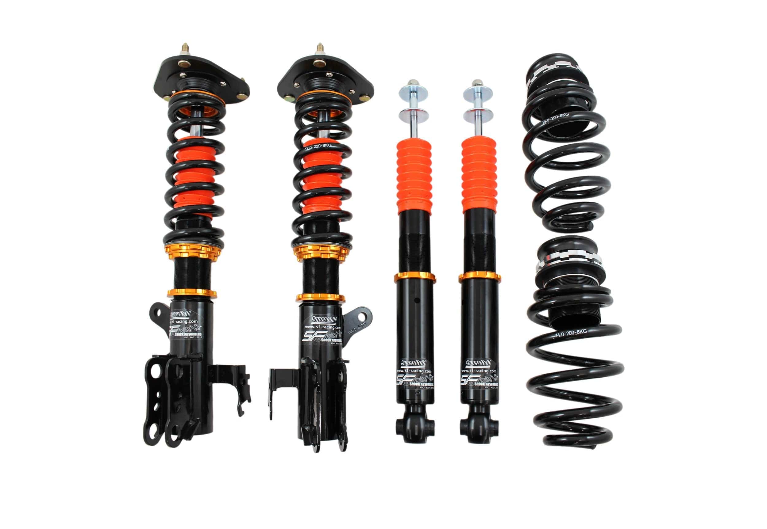 SF Racing Sport Coilovers for 1999-2004 Jeep Grand Cherokee AWD (WJ) SF-JP01-02-SP