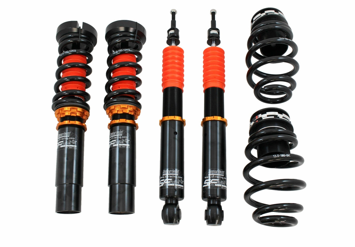 SF Racing Track Coilovers for 2008-2015 Audi A4 FWD (B8/8K)