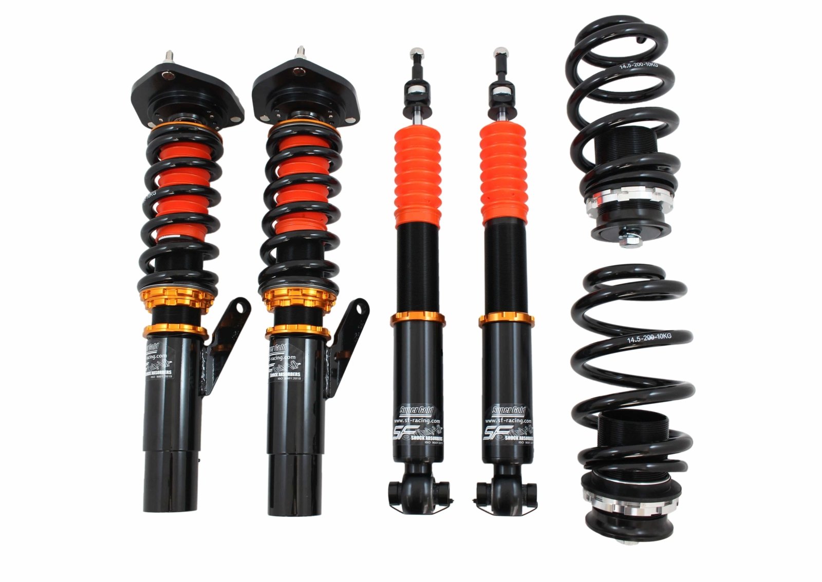 SF Racing Sport Coilovers for 2012 - 2017 Audi RS7 AWD (4G8) - SF - AU06 - 02 - SP