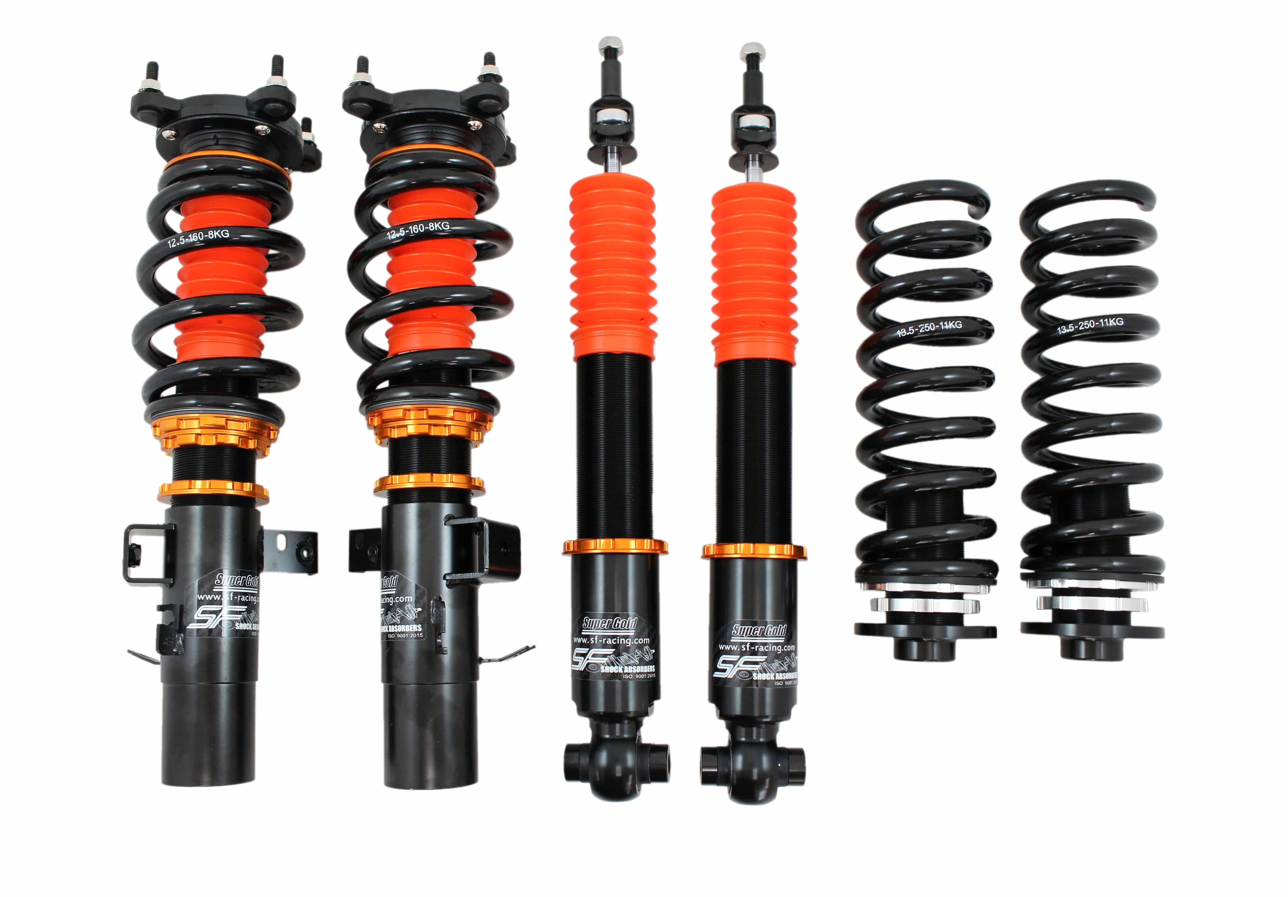 SF Racing Sport Coilovers for 2016-2019 Chevrolet Cruze (J400/D2SC) SF-CH01-02-SP