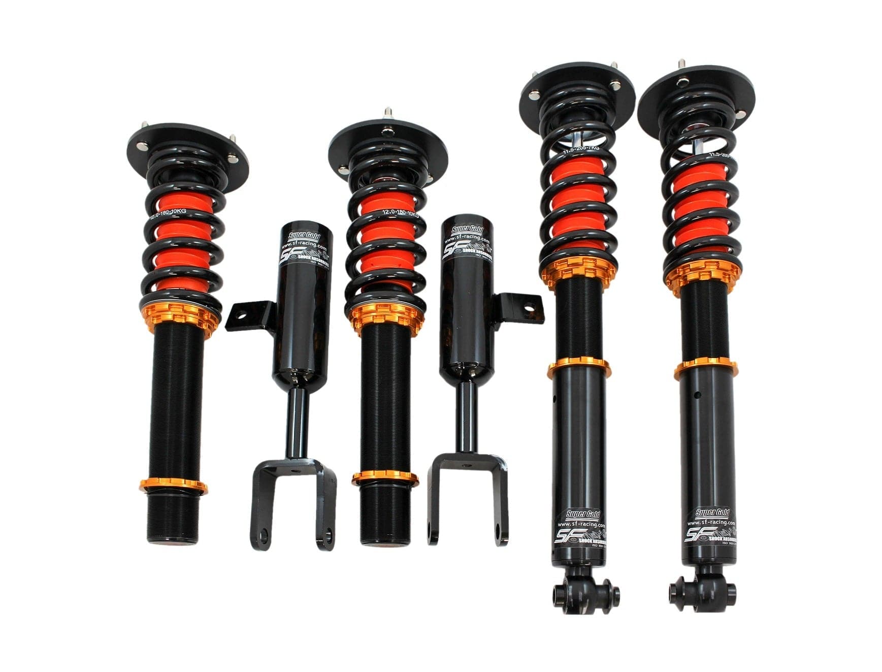 SF Racing Track Coilovers for 2016+ Cadillac CT6 2.0L RWD