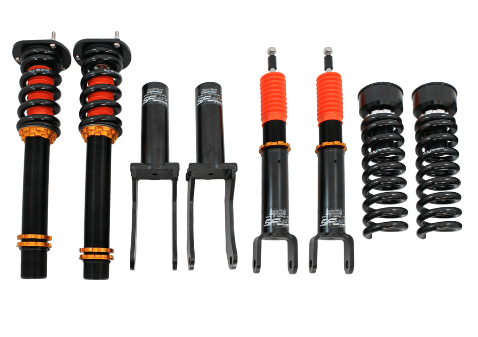 SF Racing Track Coilovers for 2017-2021 Jeep Grand Cherokee w/OE Air Spring (WK2)