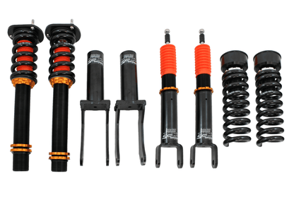 SF Racing Sport Coilovers for 2017 - 2021 Jeep Grand Cherokee w/OE Air Spring (WK2) - SF - JP01 - 05 - SP - A