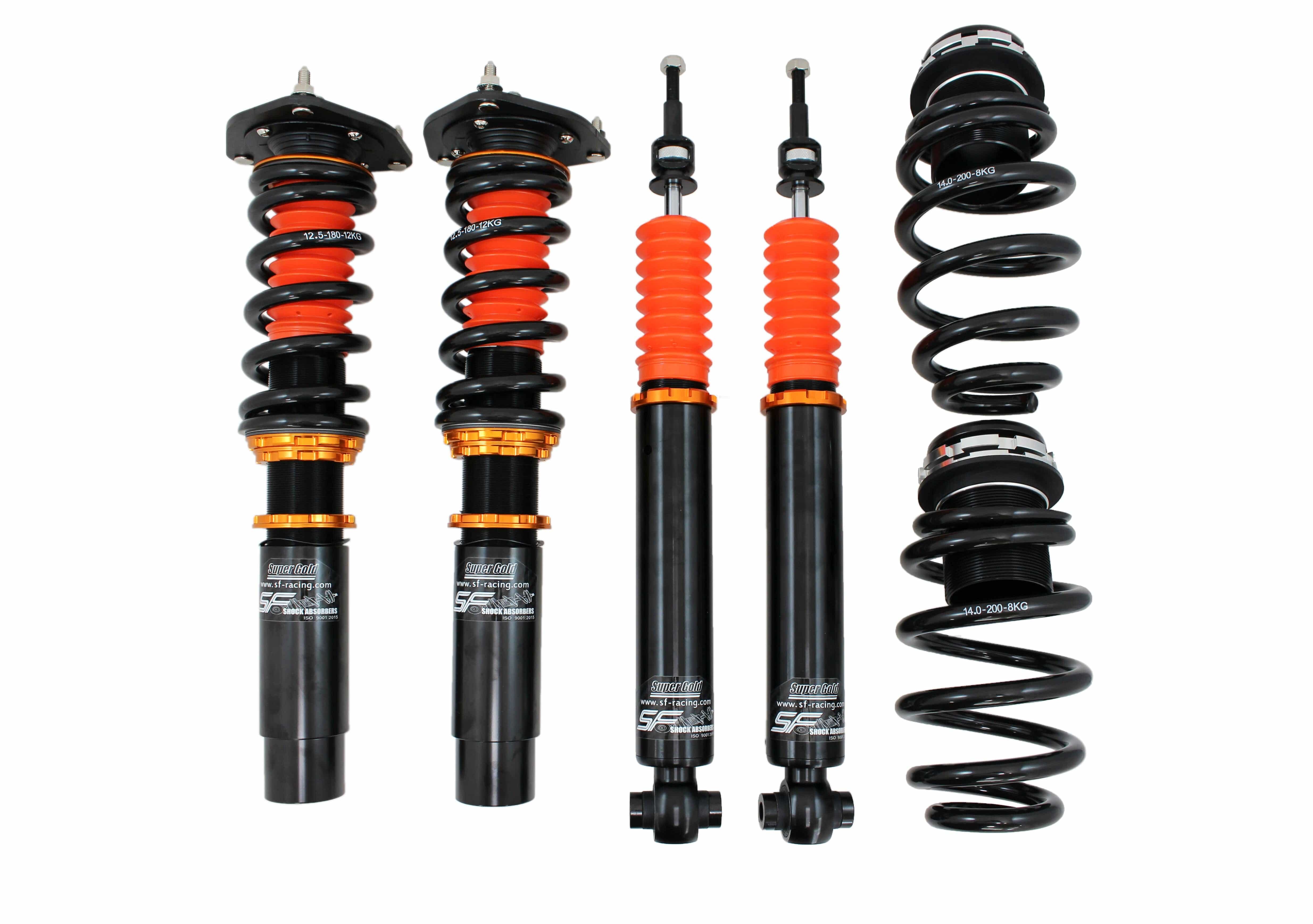 SF Racing Track Coilovers for 2016+ Audi A4 FWD (B9/8W)