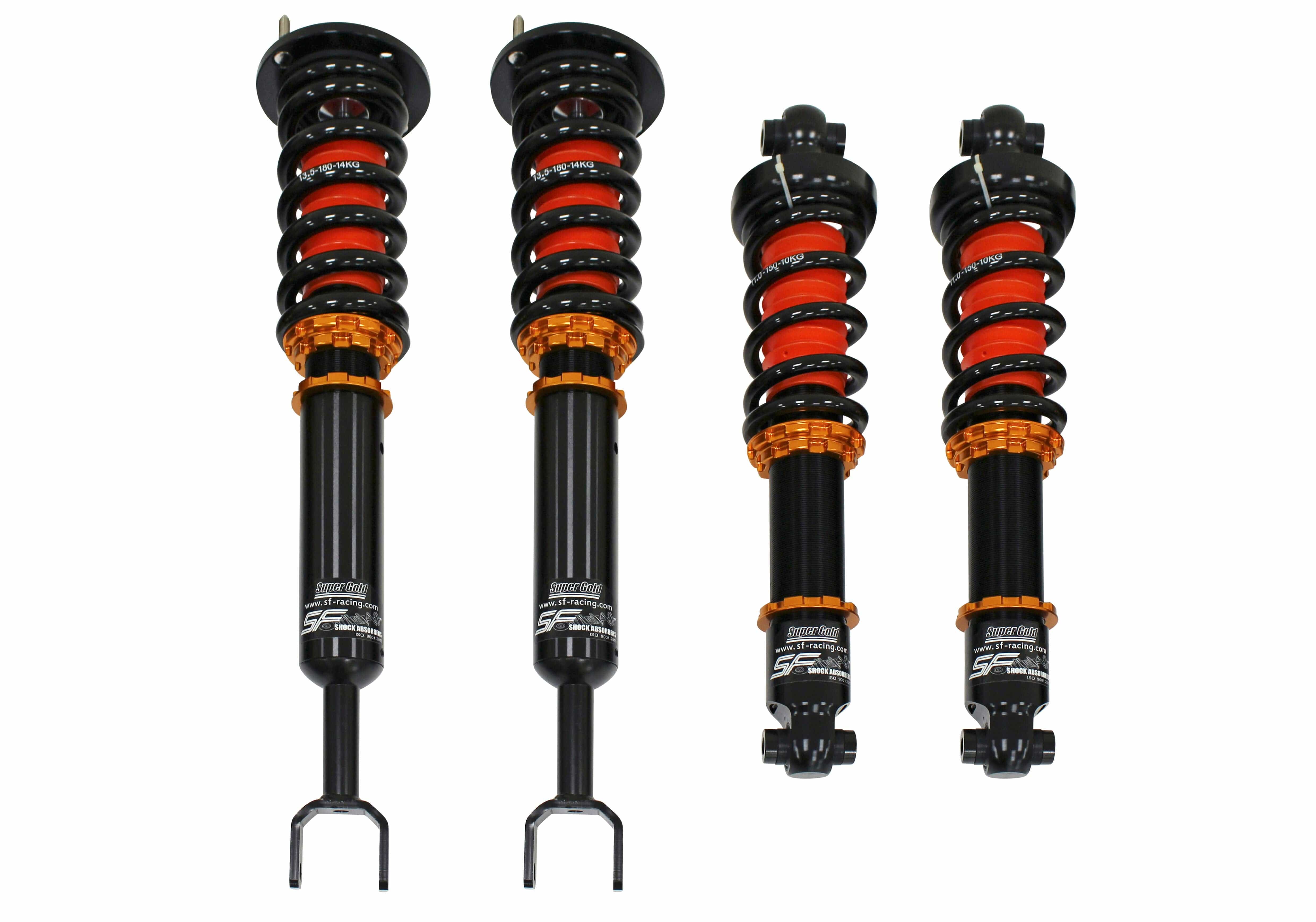 SF Racing Sport Coilovers for 1997-2002 Audi A4 Quattro AWD (B5/8D)